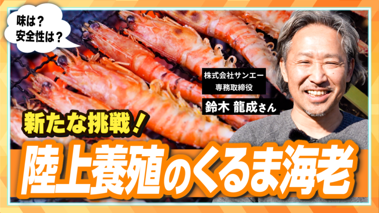 陸上養殖車海老社内試食会！まさかの味に社員驚愕！